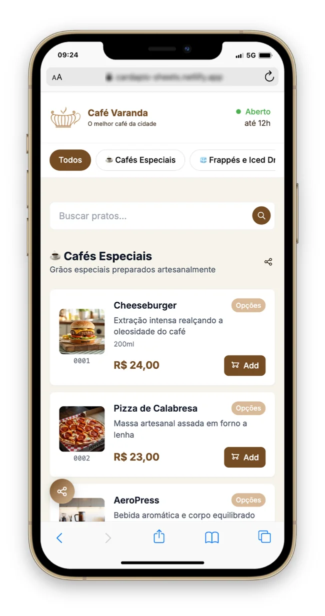 Sistema de Categorias