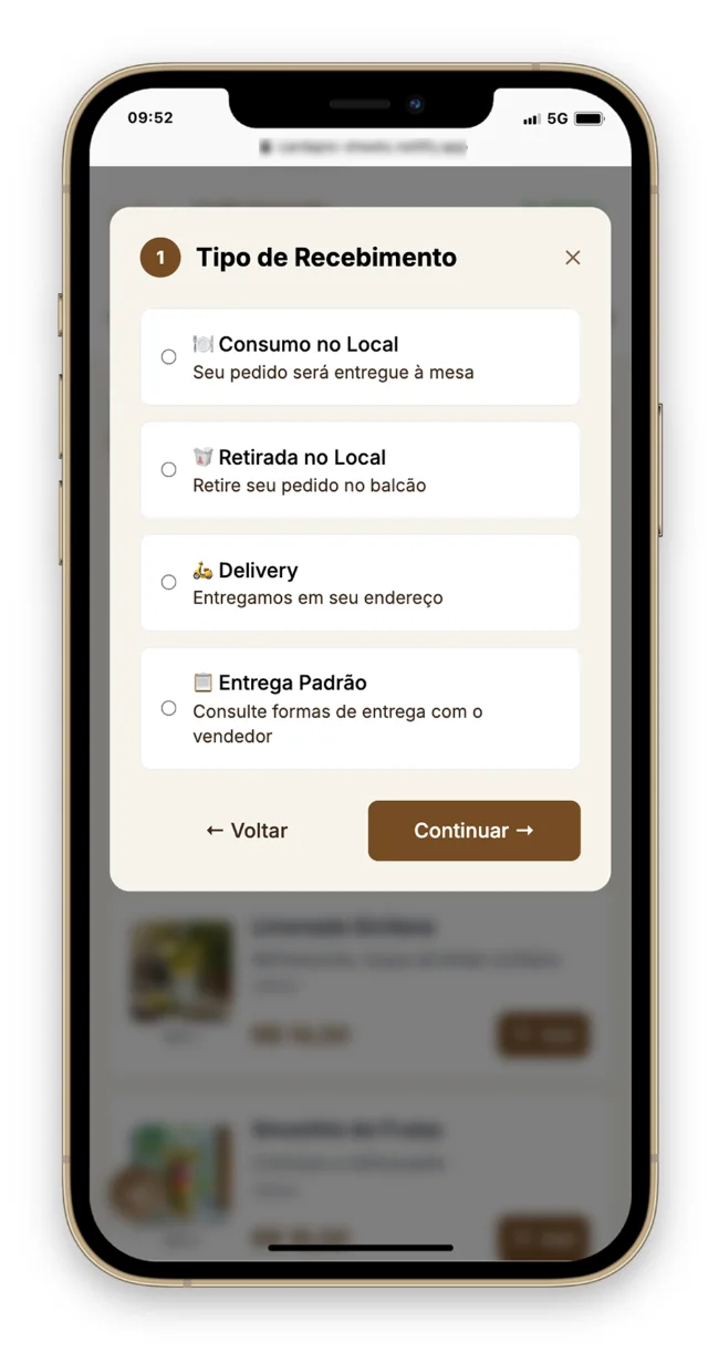 Integração WhatsApp