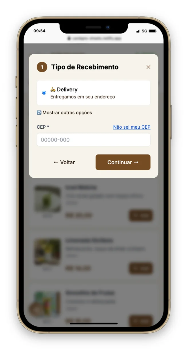 Configurações Avançadas